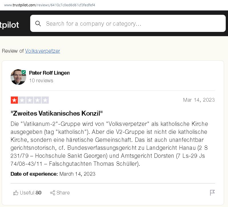 Faktencheck zu Volksverpetzer
      und Trustpilot